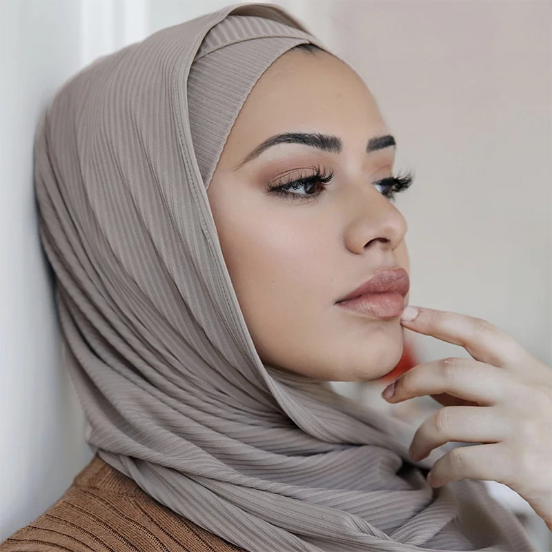 Ribbed Jersey Hijab