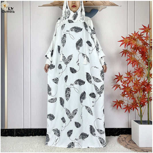 2025 Double-Hat Ramadan Abaya Kaftan