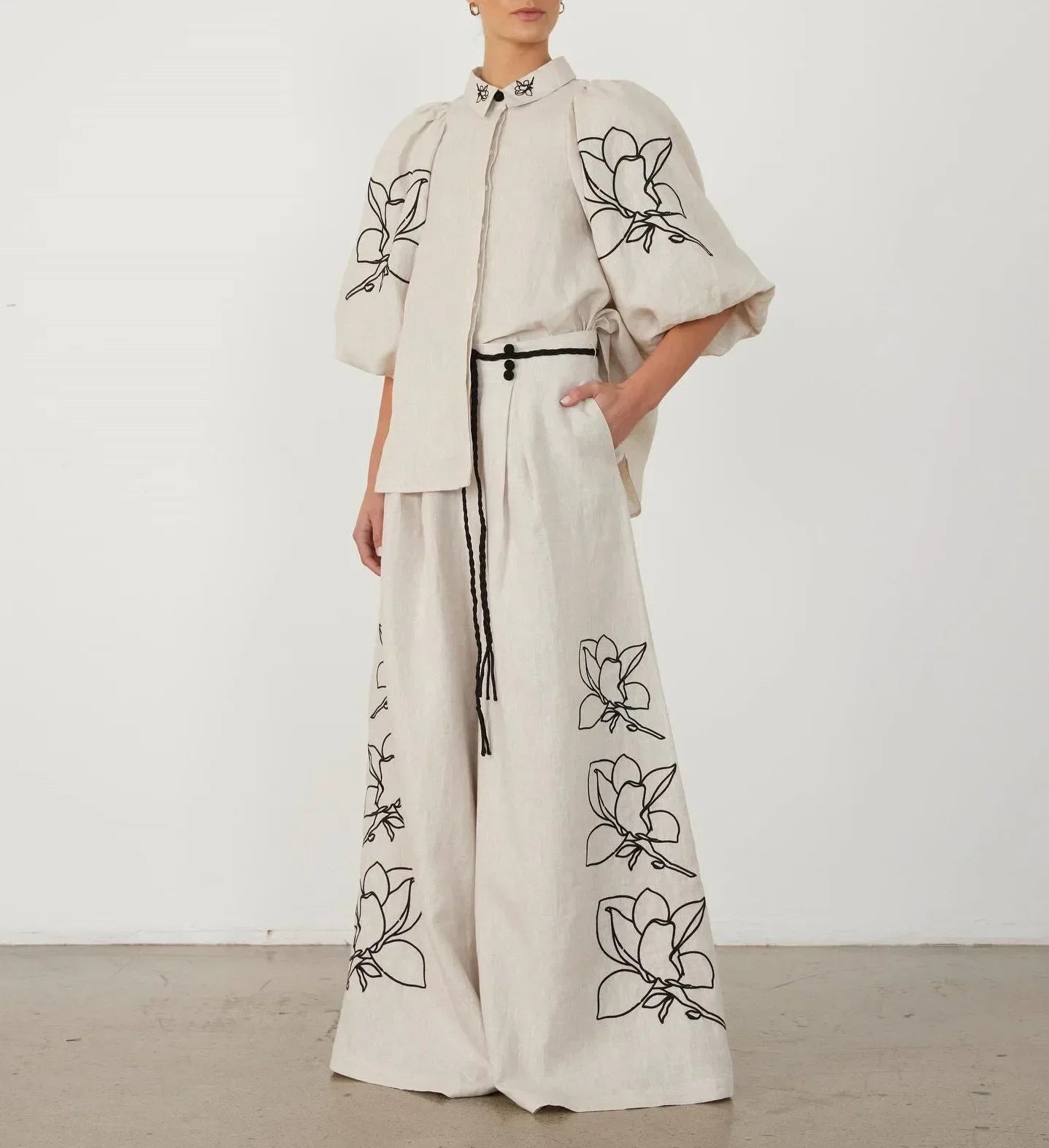 Lace Floral Comfy Co-ord Set