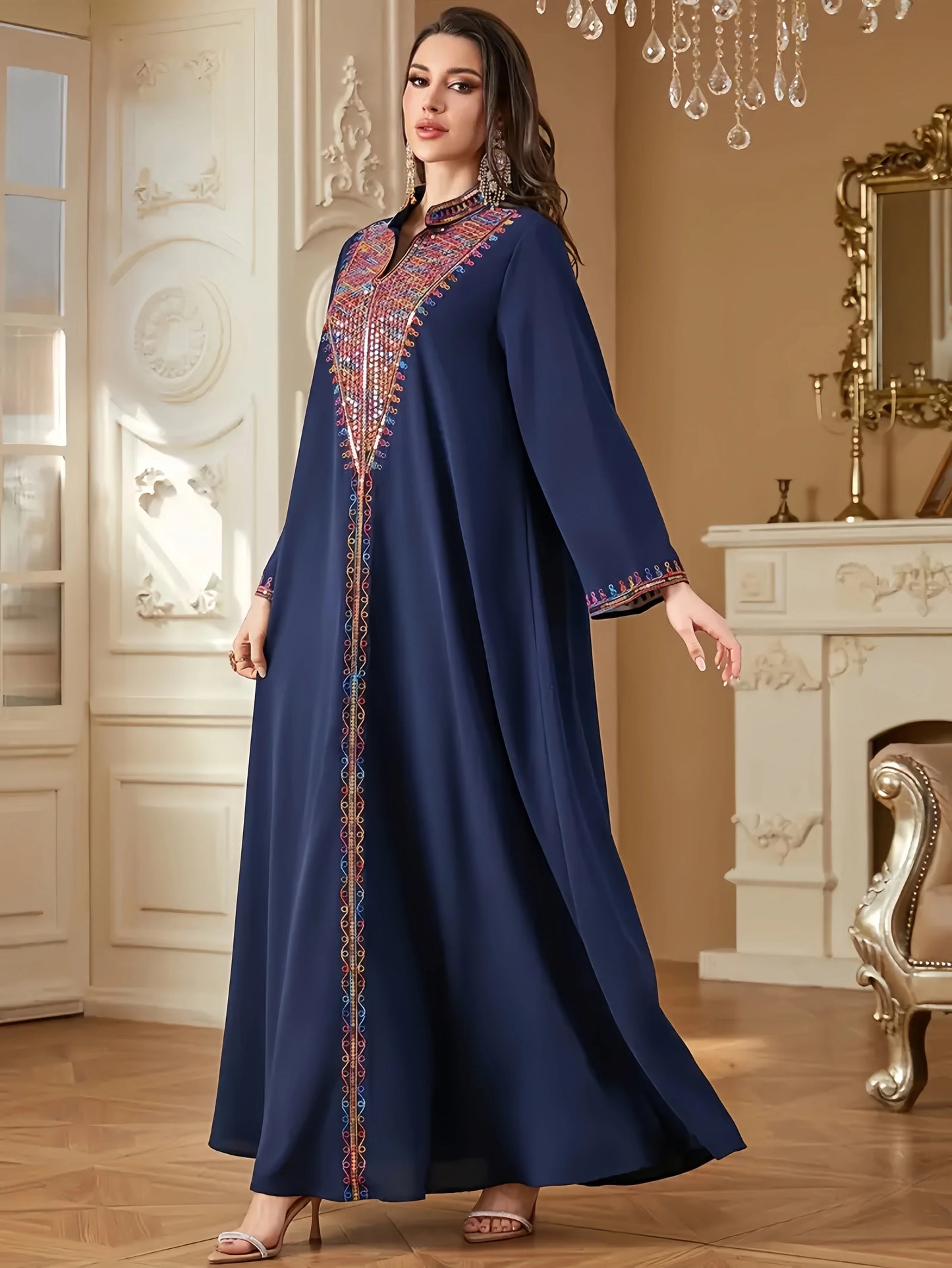 Embroidered Abaya
