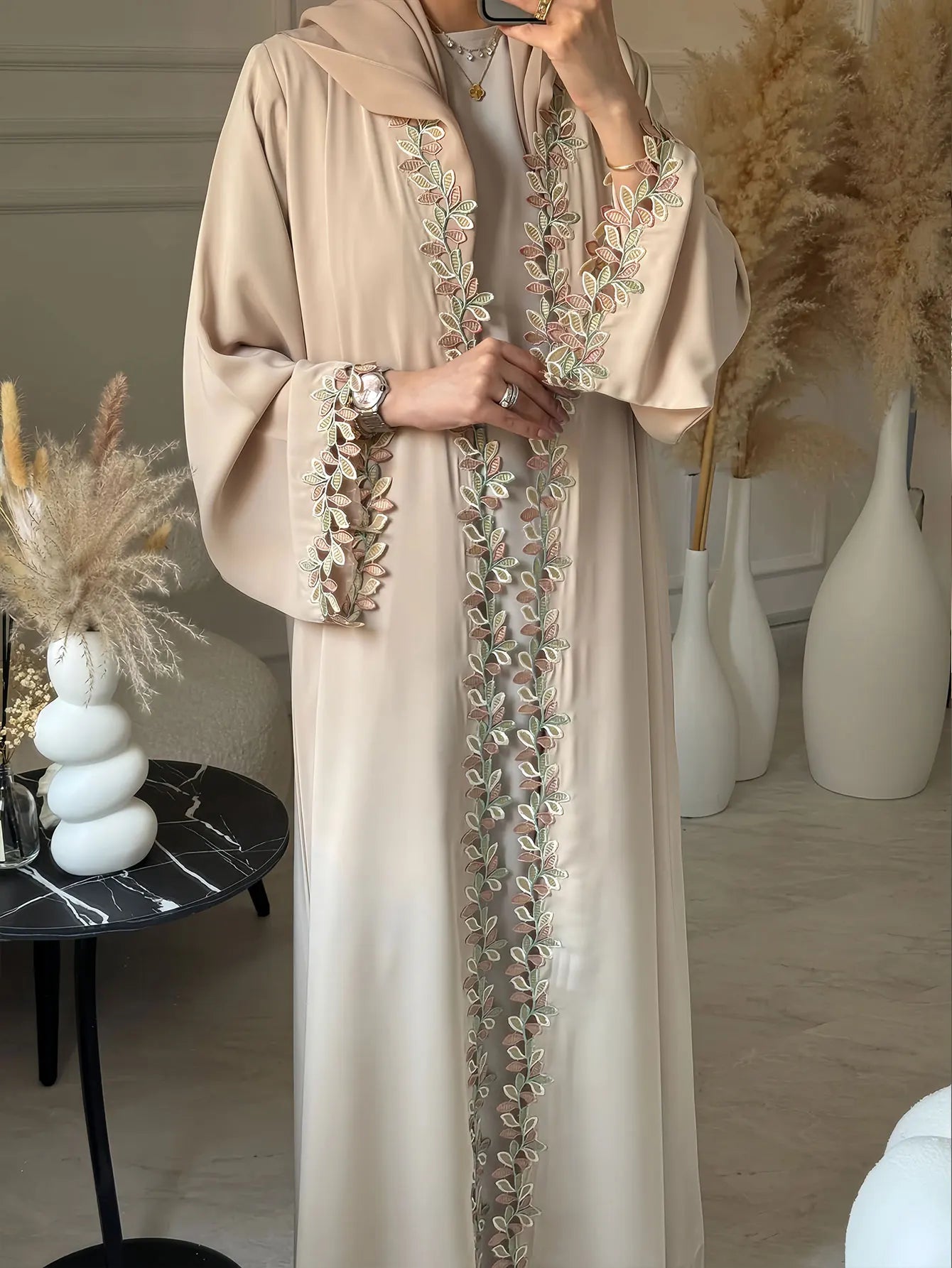 Dubai Style Kimono Abaya