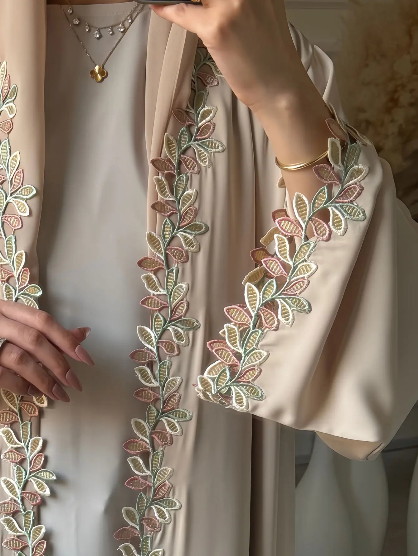 Dubai Style Kimono Abaya