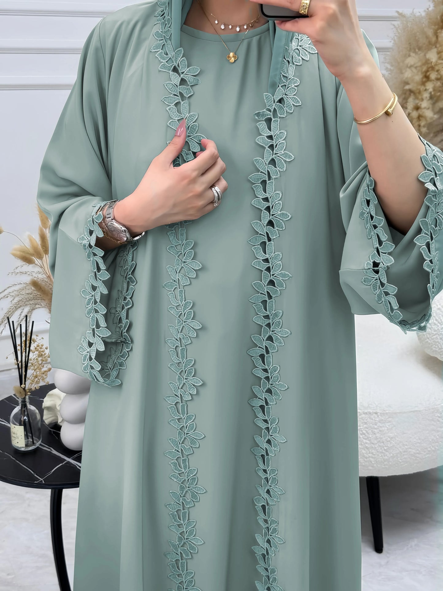 Dubai Style Kimono Abaya