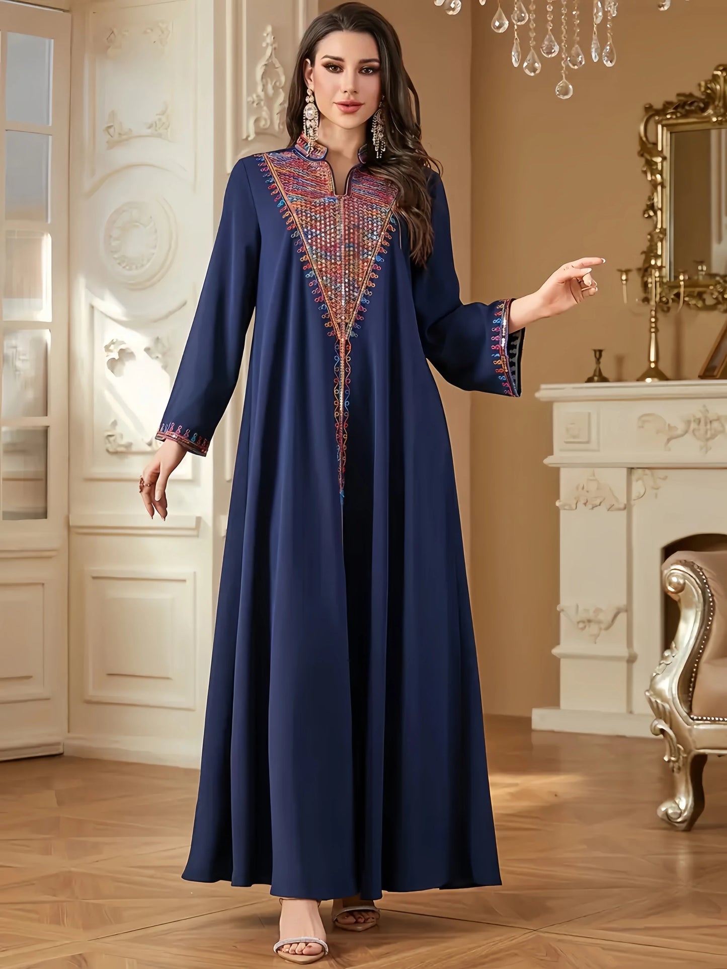 Embroidered Abaya