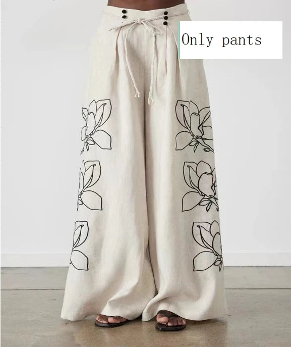 Lace Floral Comfy Co-ord Set