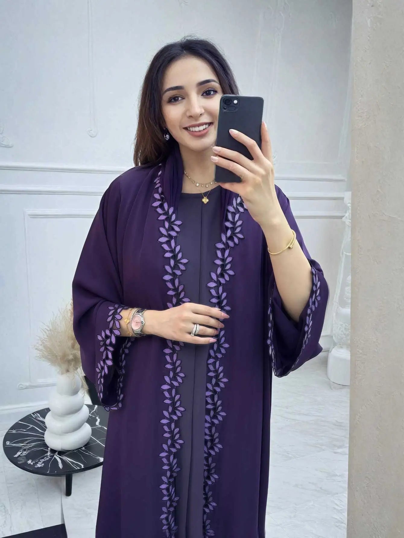 Dubai Style Kimono Abaya