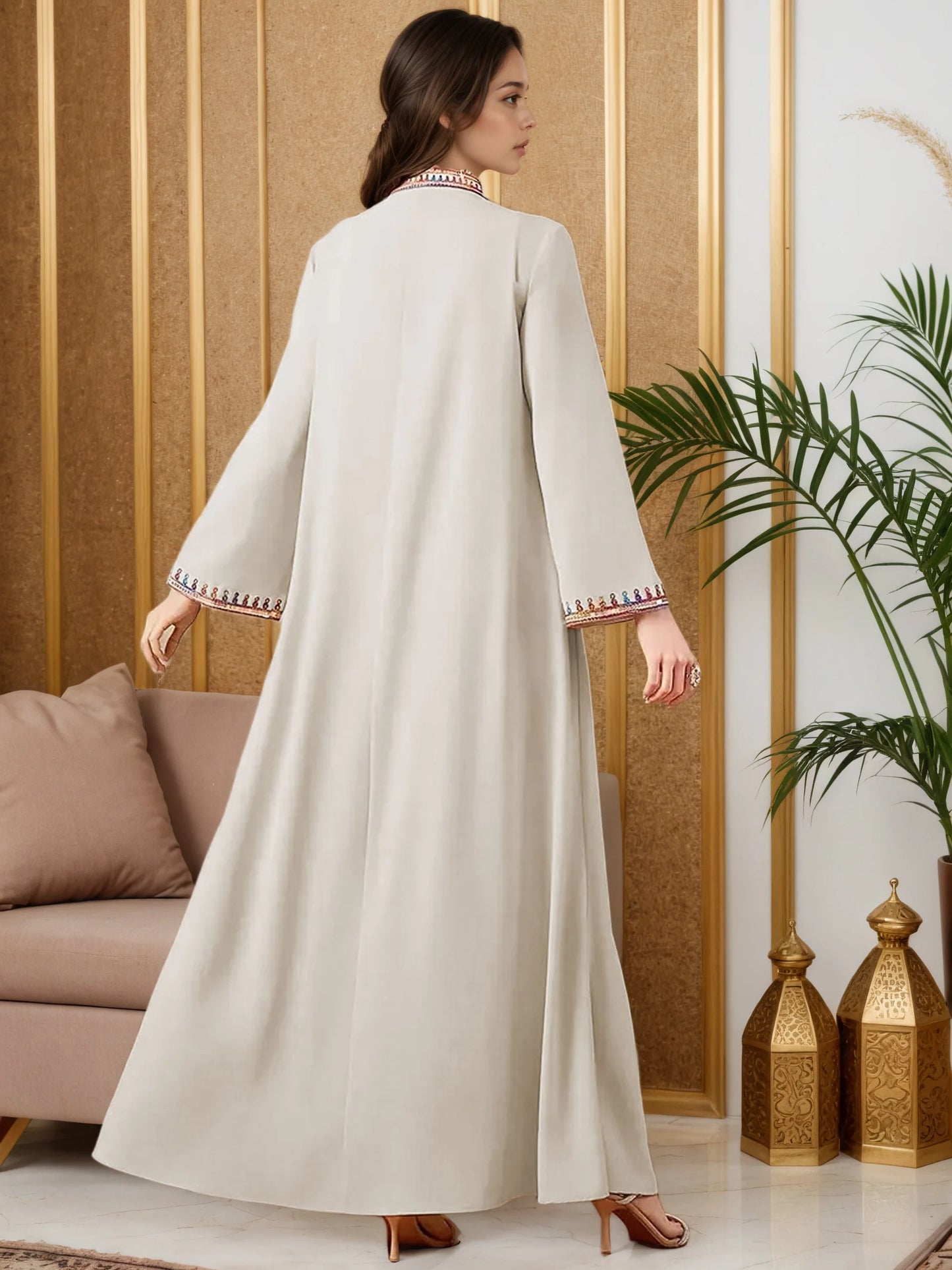 Embroidered Abaya