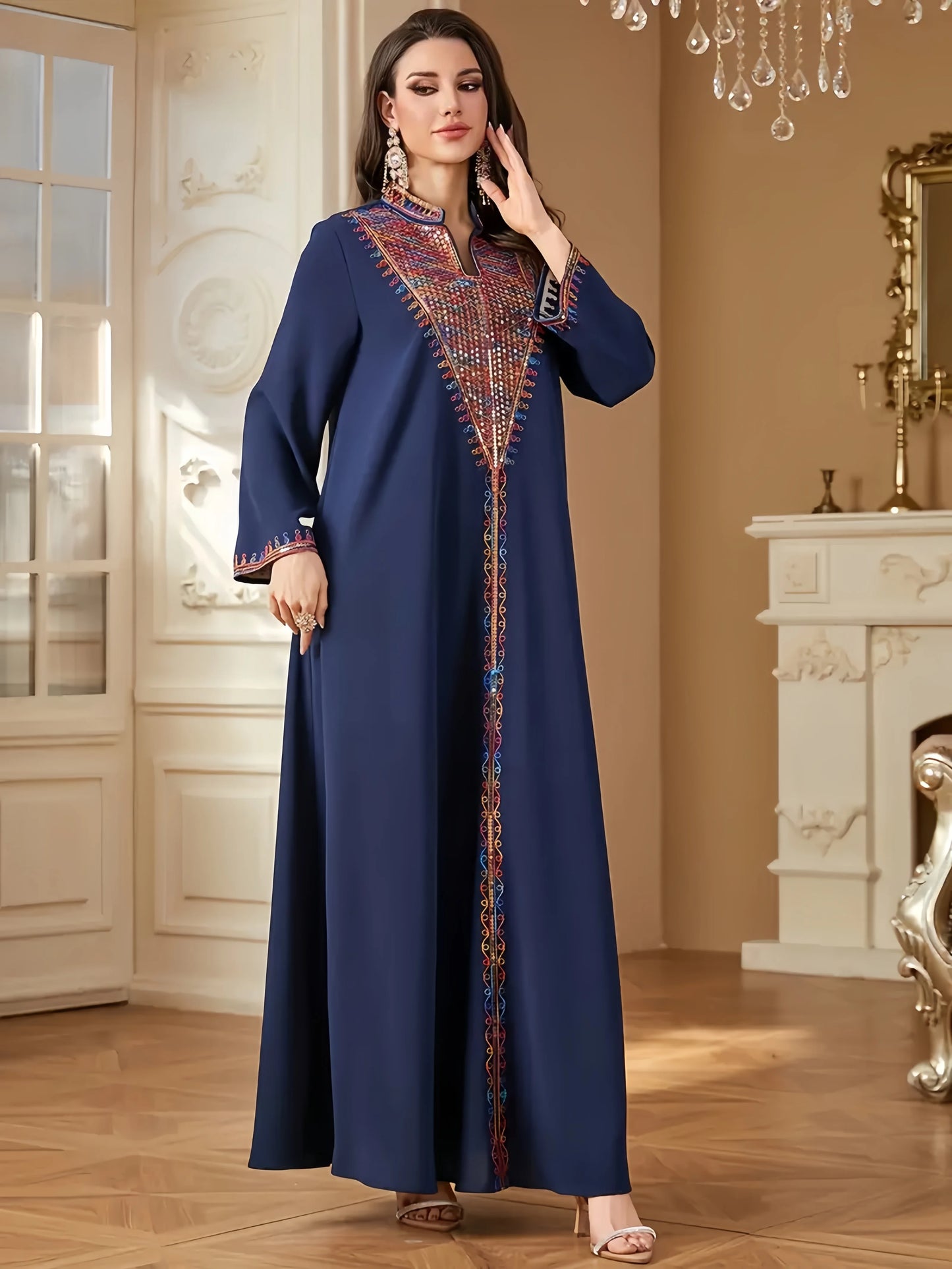 Embroidered Abaya