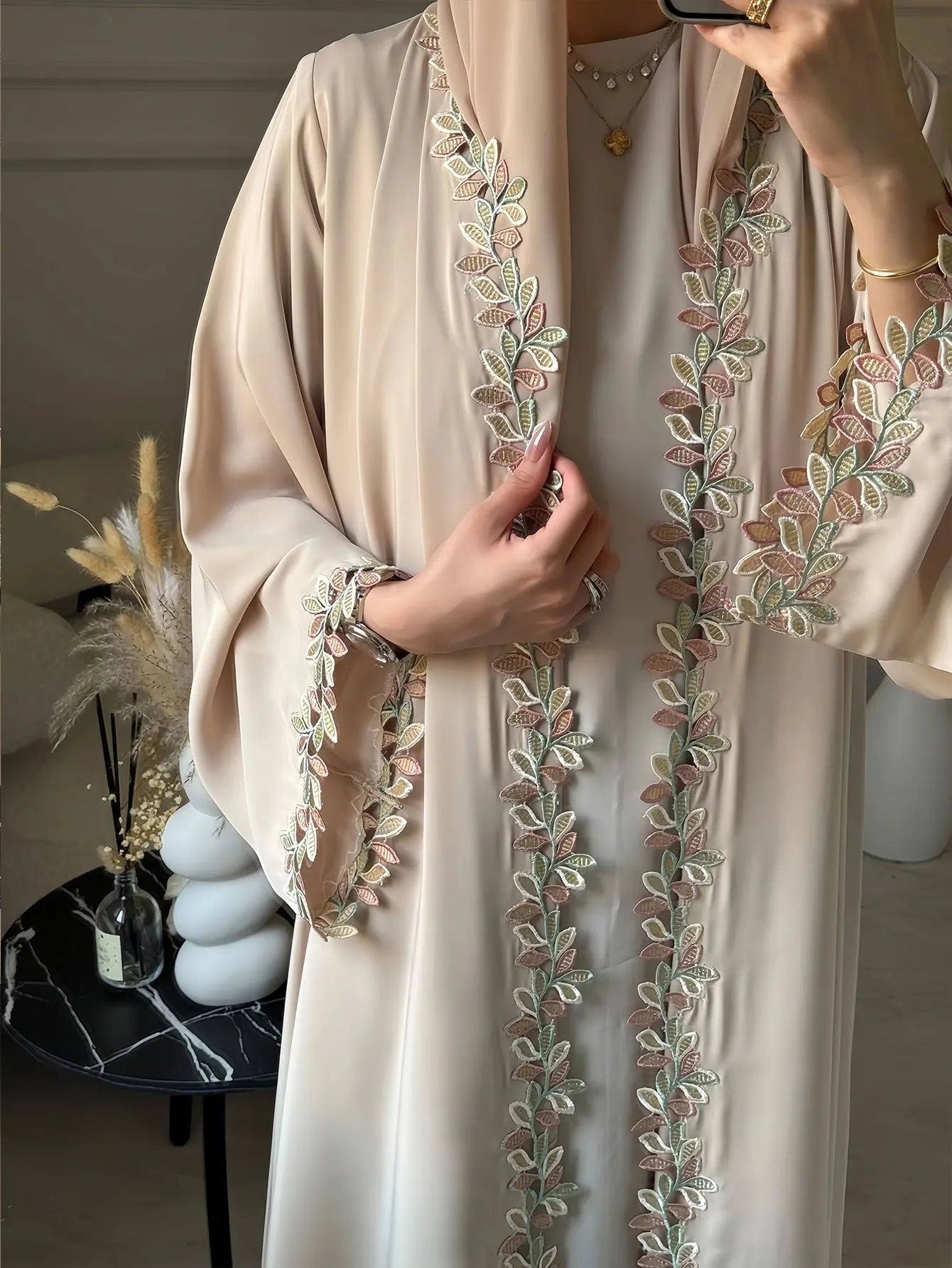 Dubai Style Kimono Abaya
