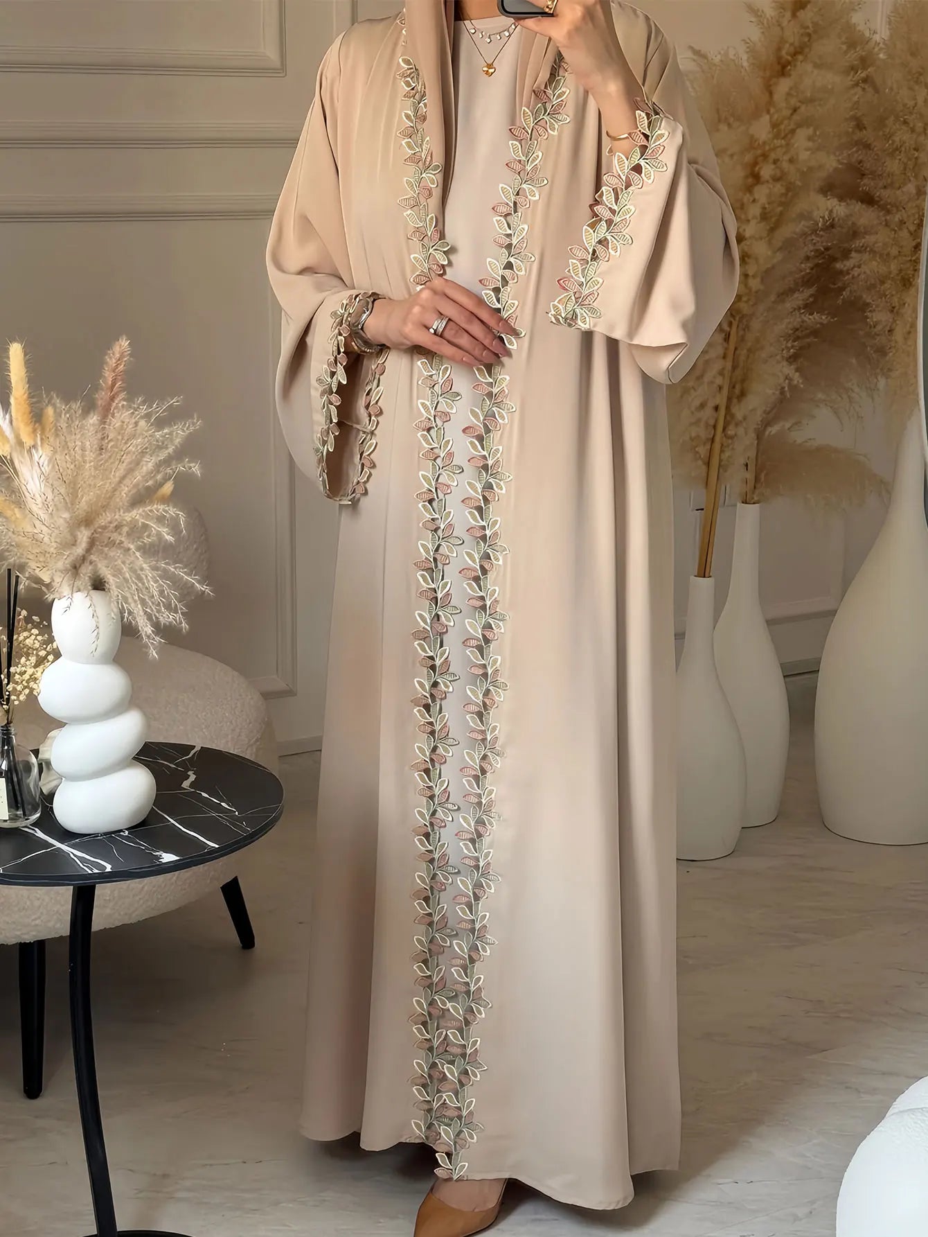 Dubai Style Kimono Abaya