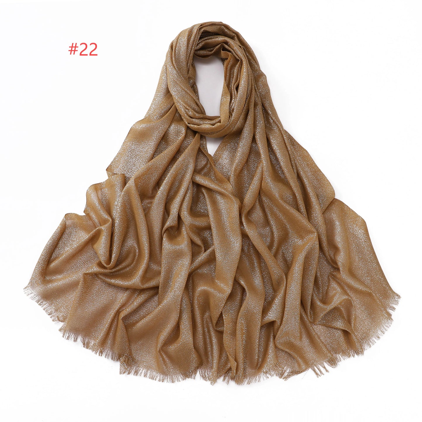 Shimmery Silk Hijab