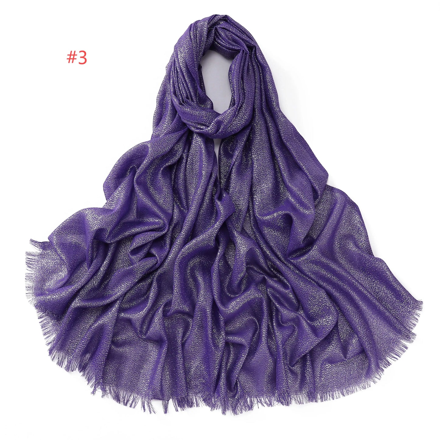 Shimmery Silk Hijab