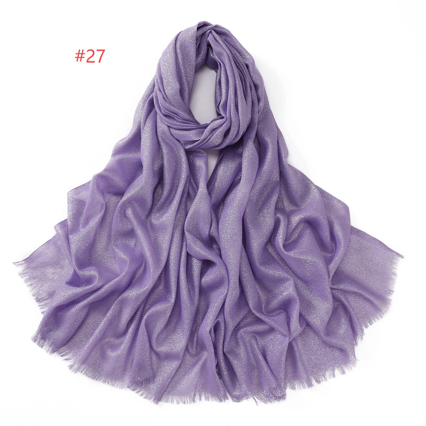 Shimmery Silk Hijab