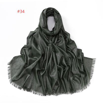 Shimmery Silk Hijab