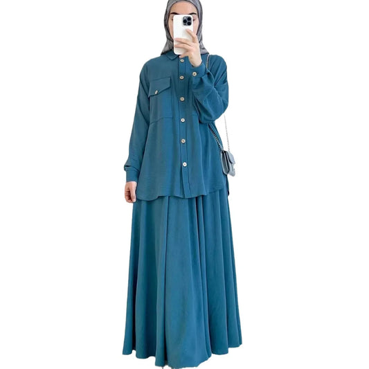 Modest 2 Piece Co-ord Dress
