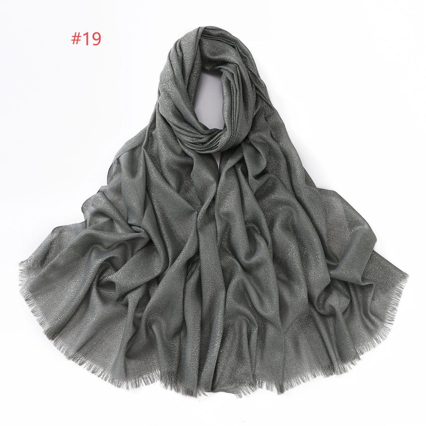 Shimmery Silk Hijab
