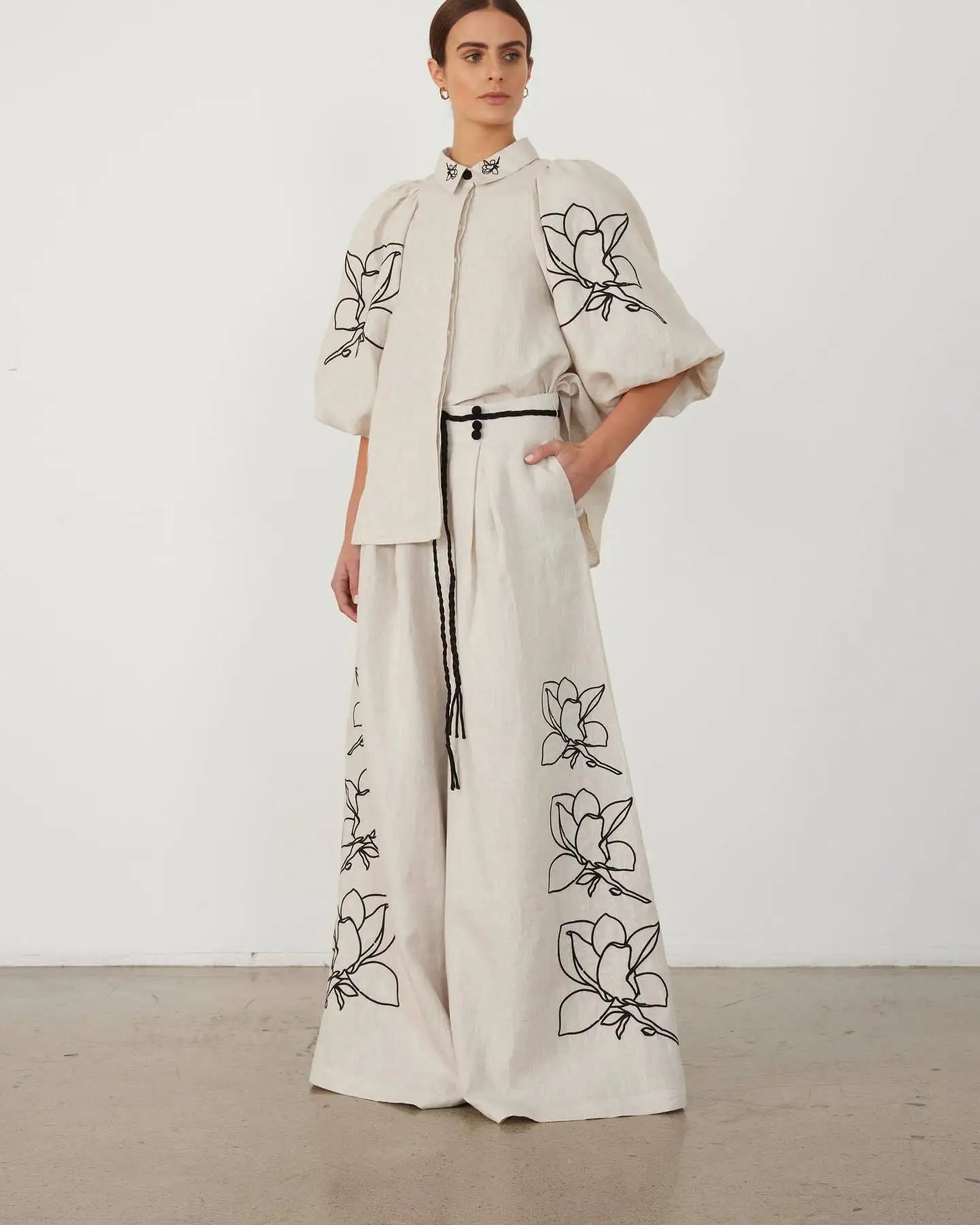 Lace Floral Comfy Co-ord Set
