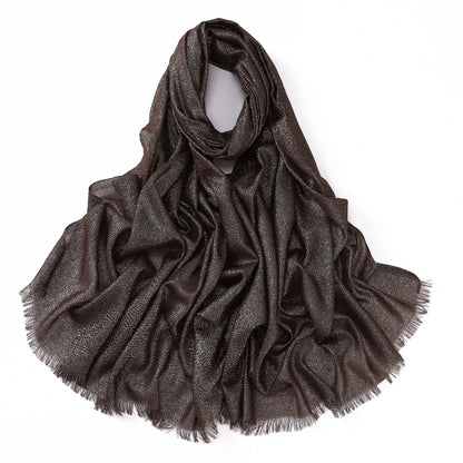 Shimmery Silk Hijab
