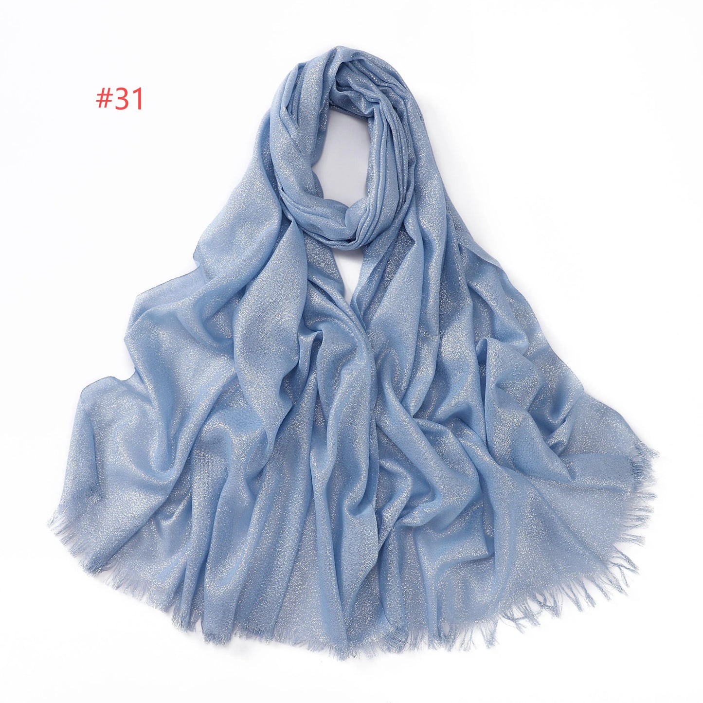 Shimmery Silk Hijab