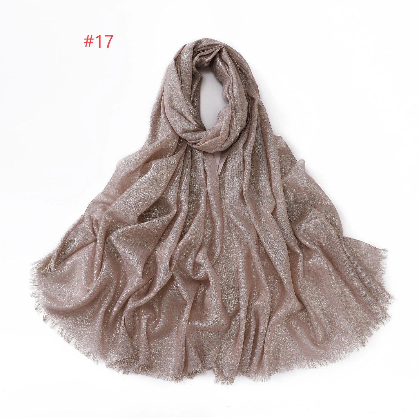 Shimmery Silk Hijab
