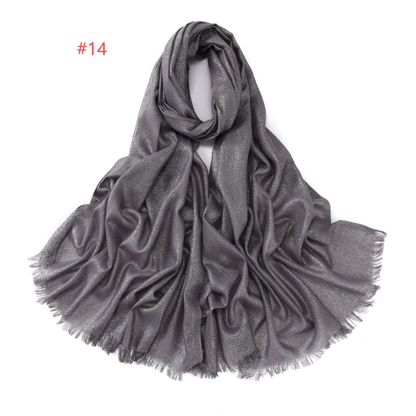 Shimmery Silk Hijab