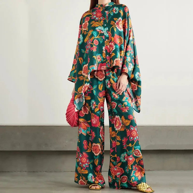 Pattern Print 2 Piece Co-ord set