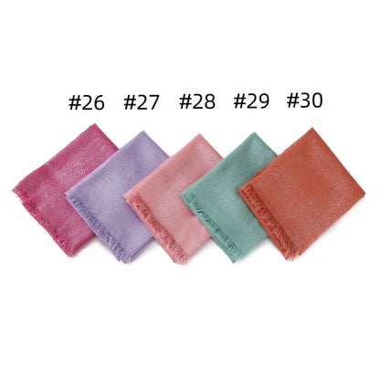 Shimmery Silk Hijab