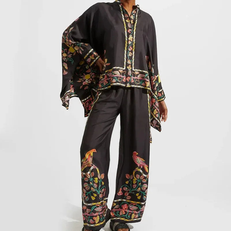 Pattern Print 2 Piece Co-ord set