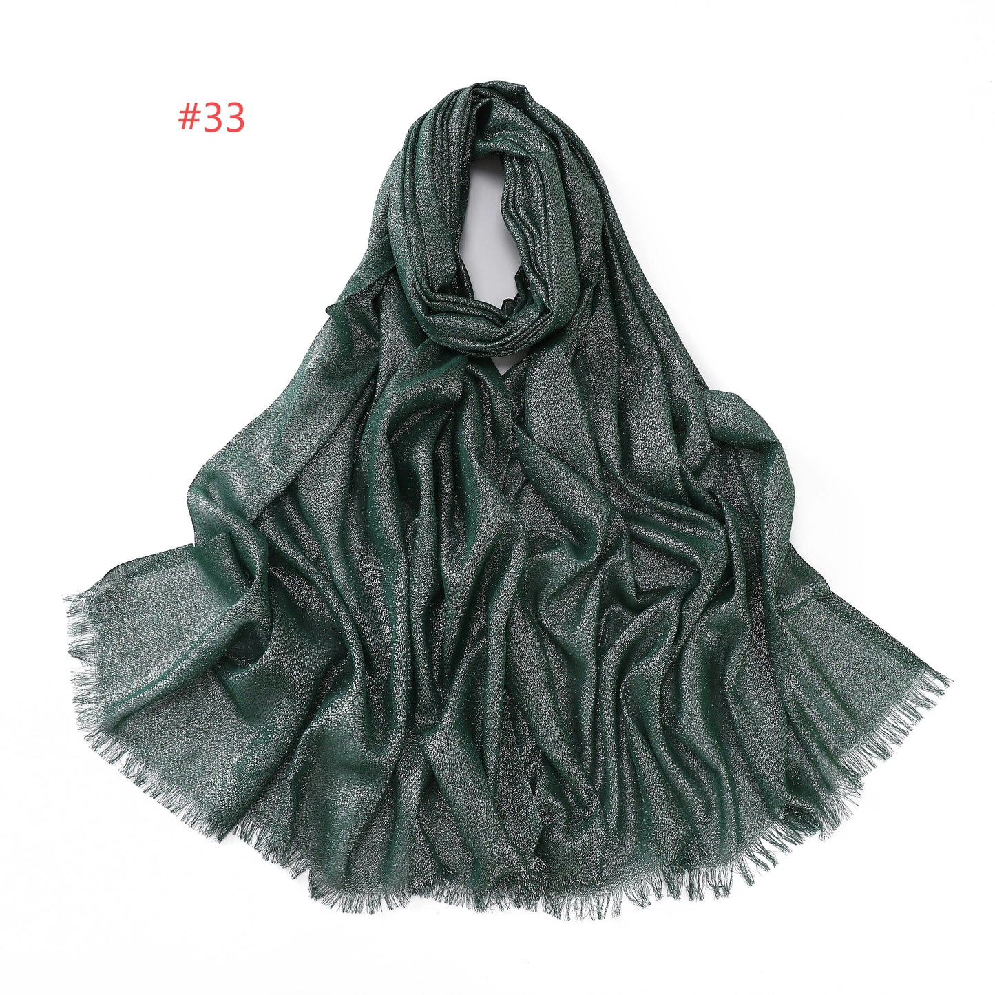 Shimmery Silk Hijab