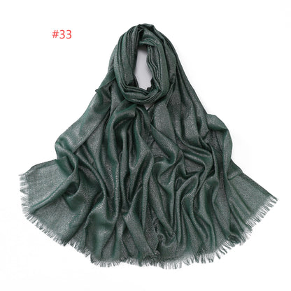 Shimmery Silk Hijab