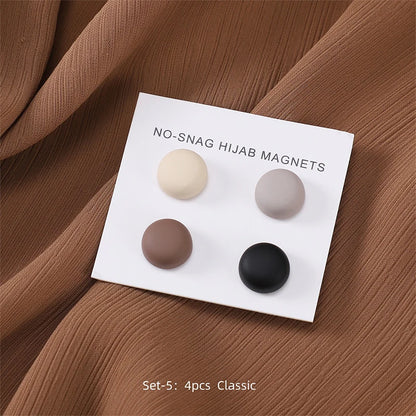 4Pcs/set Hijab Magnet Pins
