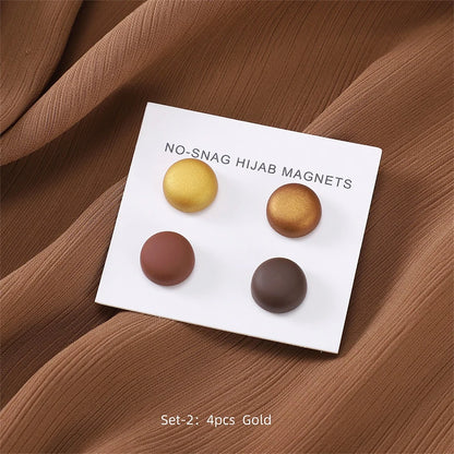 4Pcs/set Hijab Magnet Pins