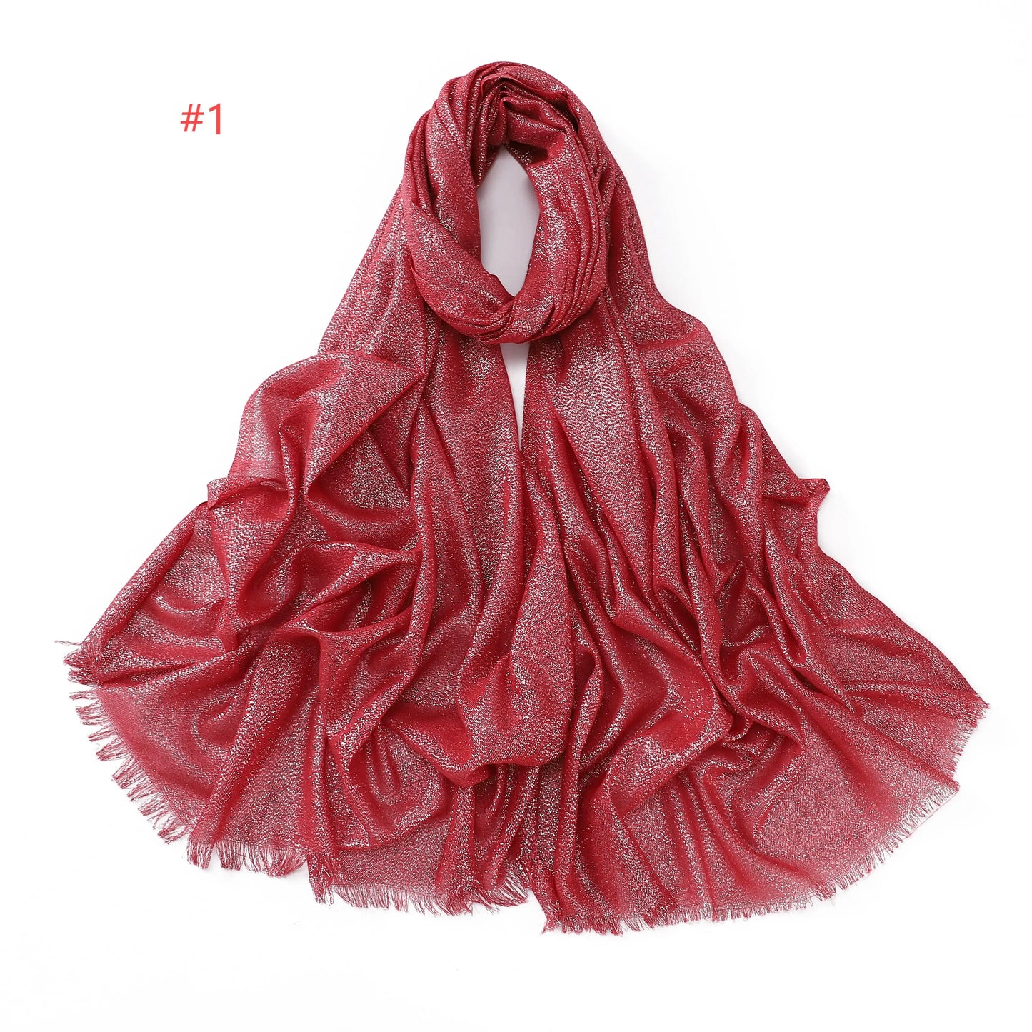 Shimmery Silk Hijab