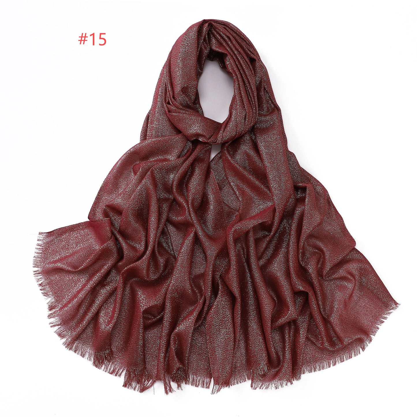 Shimmery Silk Hijab