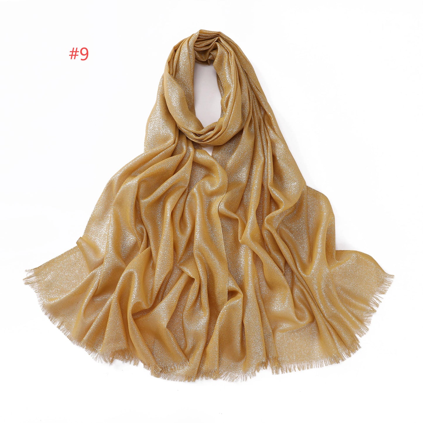 Shimmery Silk Hijab