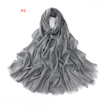 Shimmery Silk Hijab