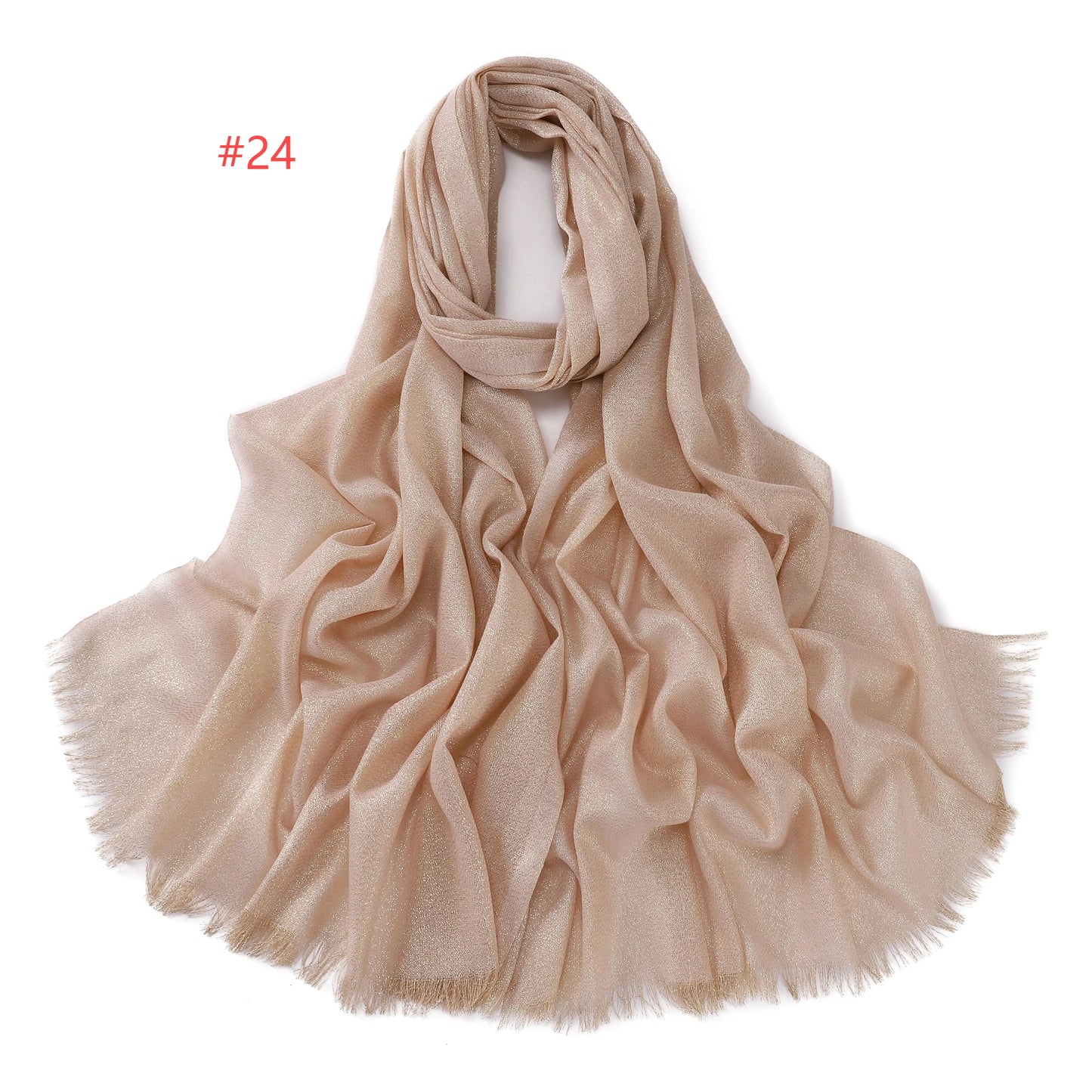 Shimmery Silk Hijab