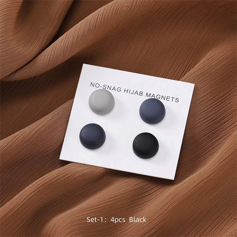 4Pcs/set Hijab Magnet Pins