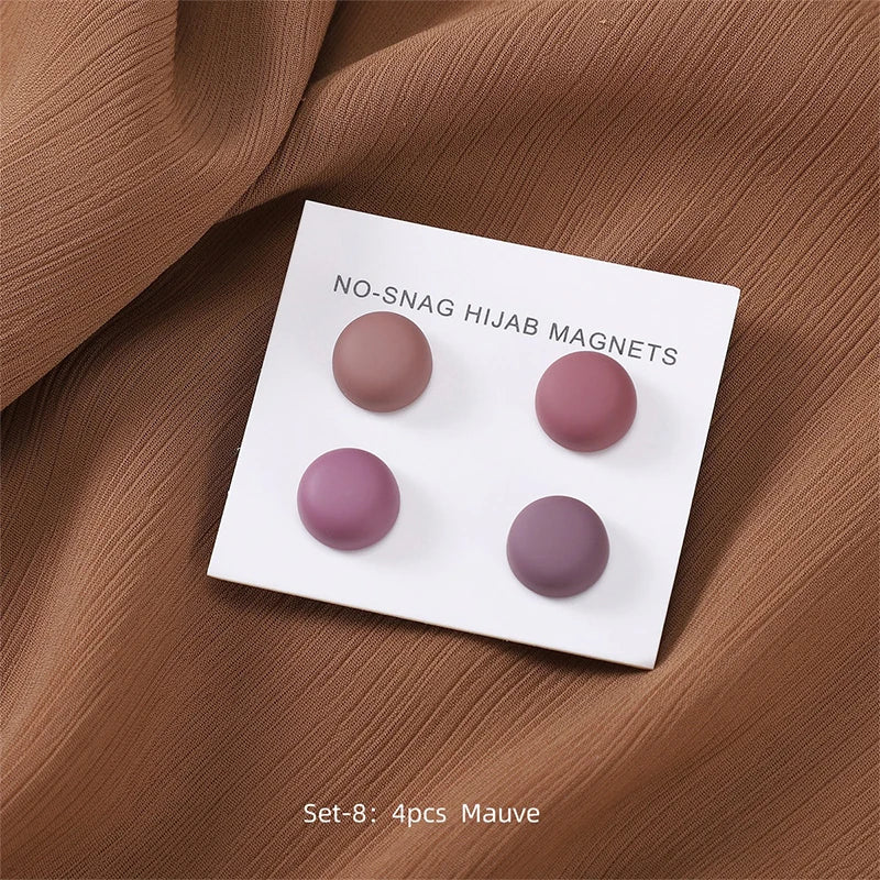 4Pcs/set Hijab Magnet Pins
