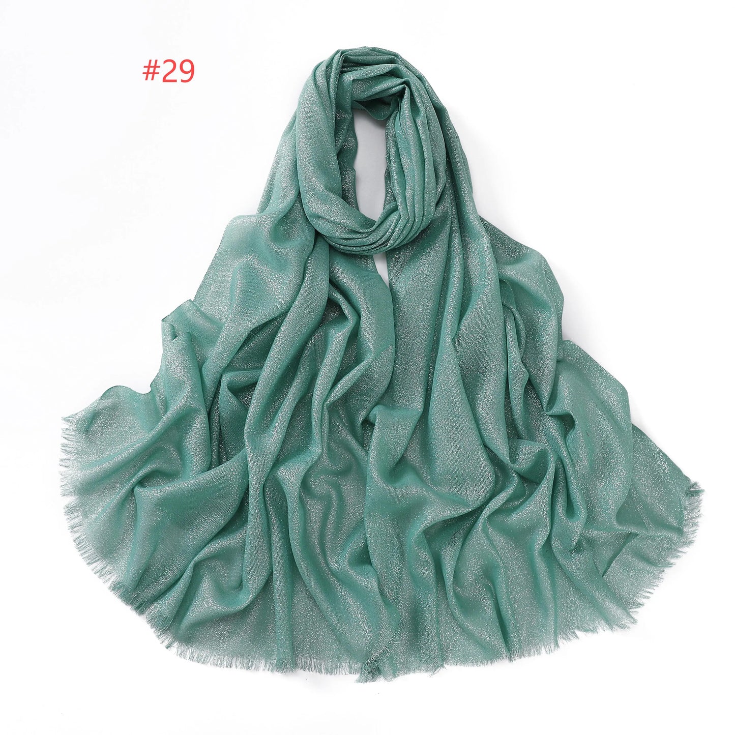 Shimmery Silk Hijab