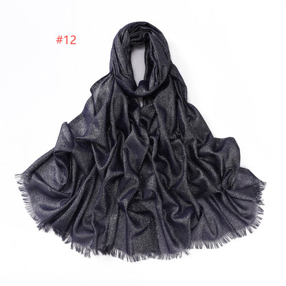 Shimmery Silk Hijab