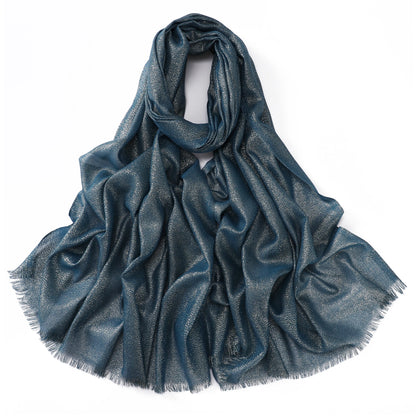 Shimmery Silk Hijab