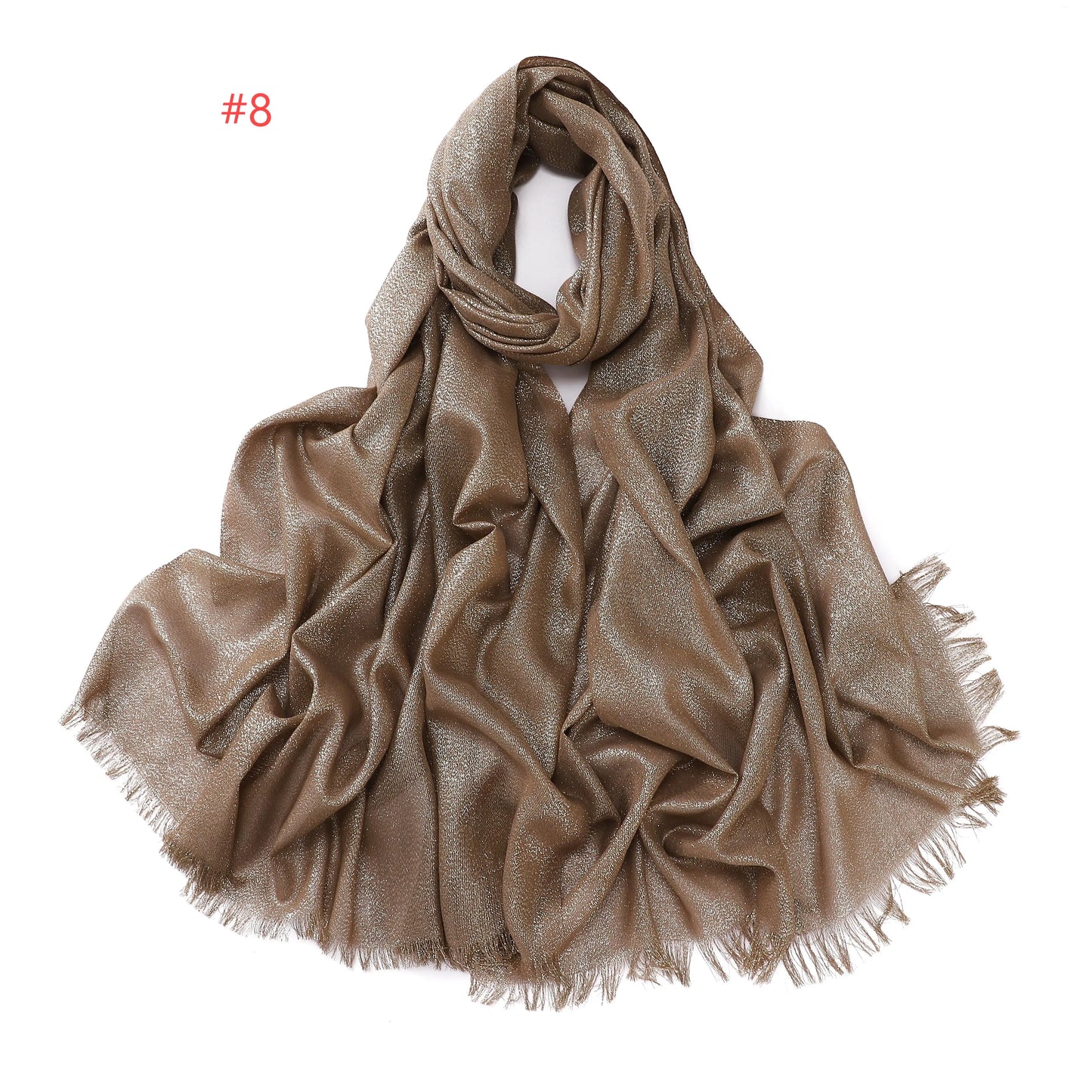 Shimmery Silk Hijab