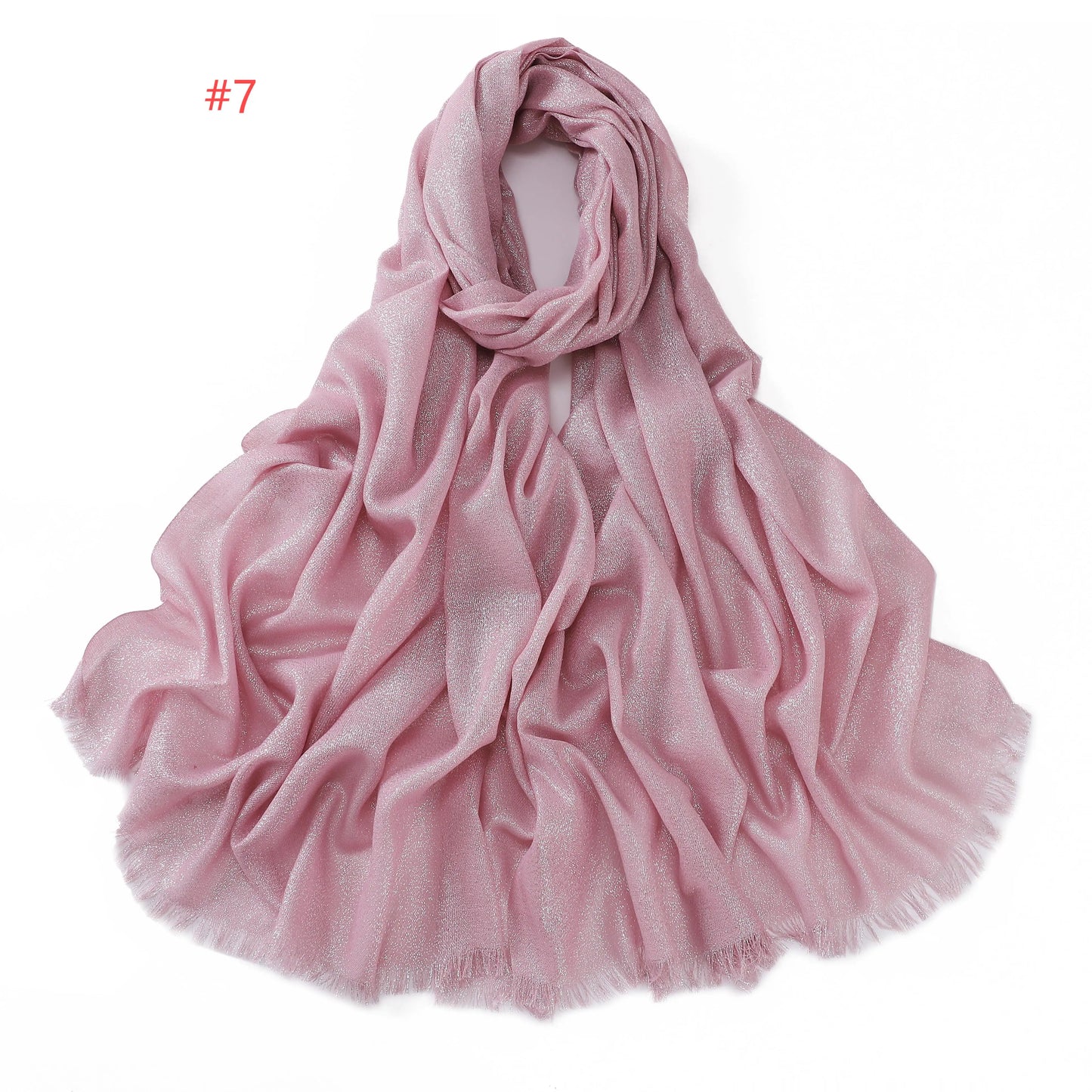 Shimmery Silk Hijab