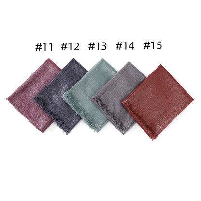 Shimmery Silk Hijab