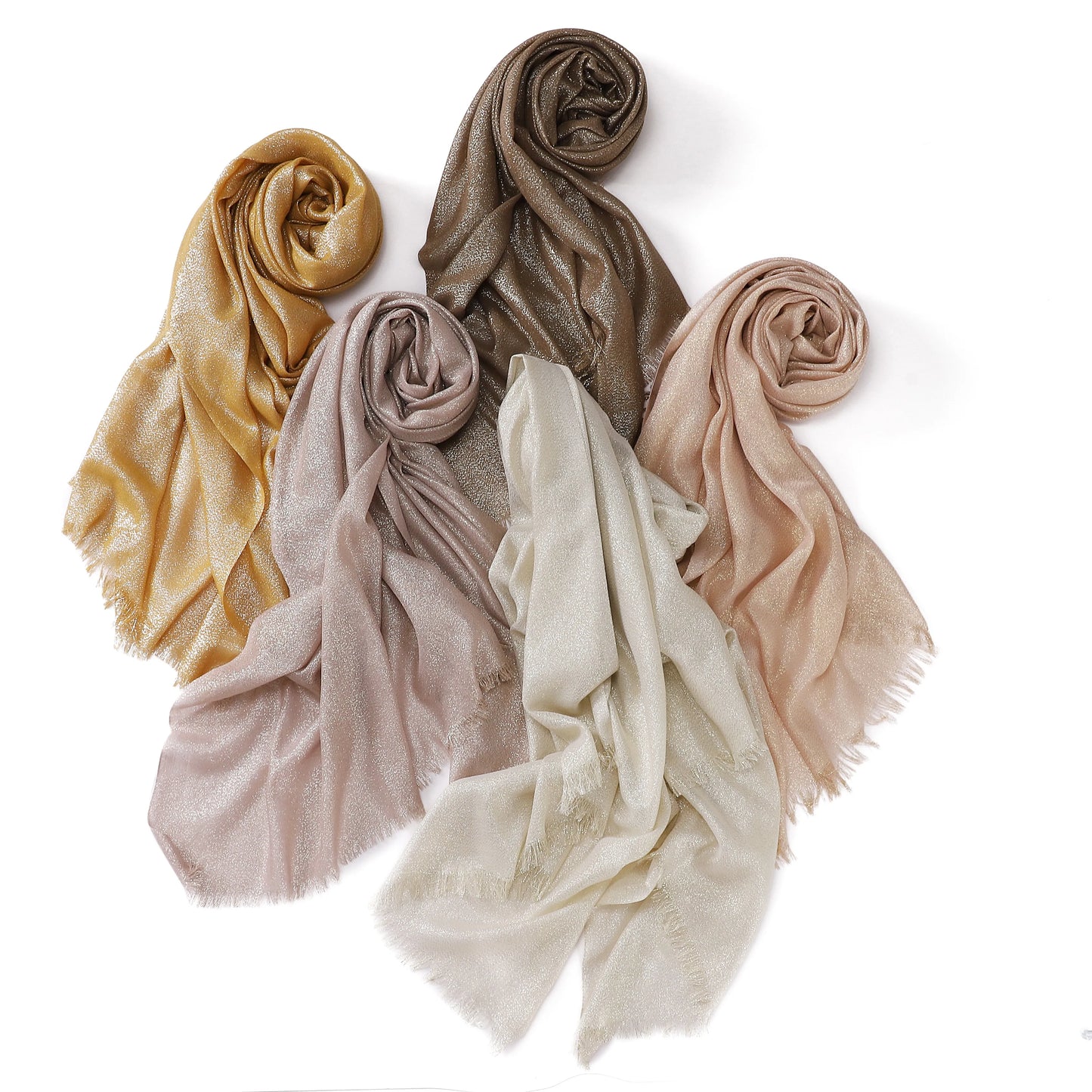 Shimmery Silk Hijab