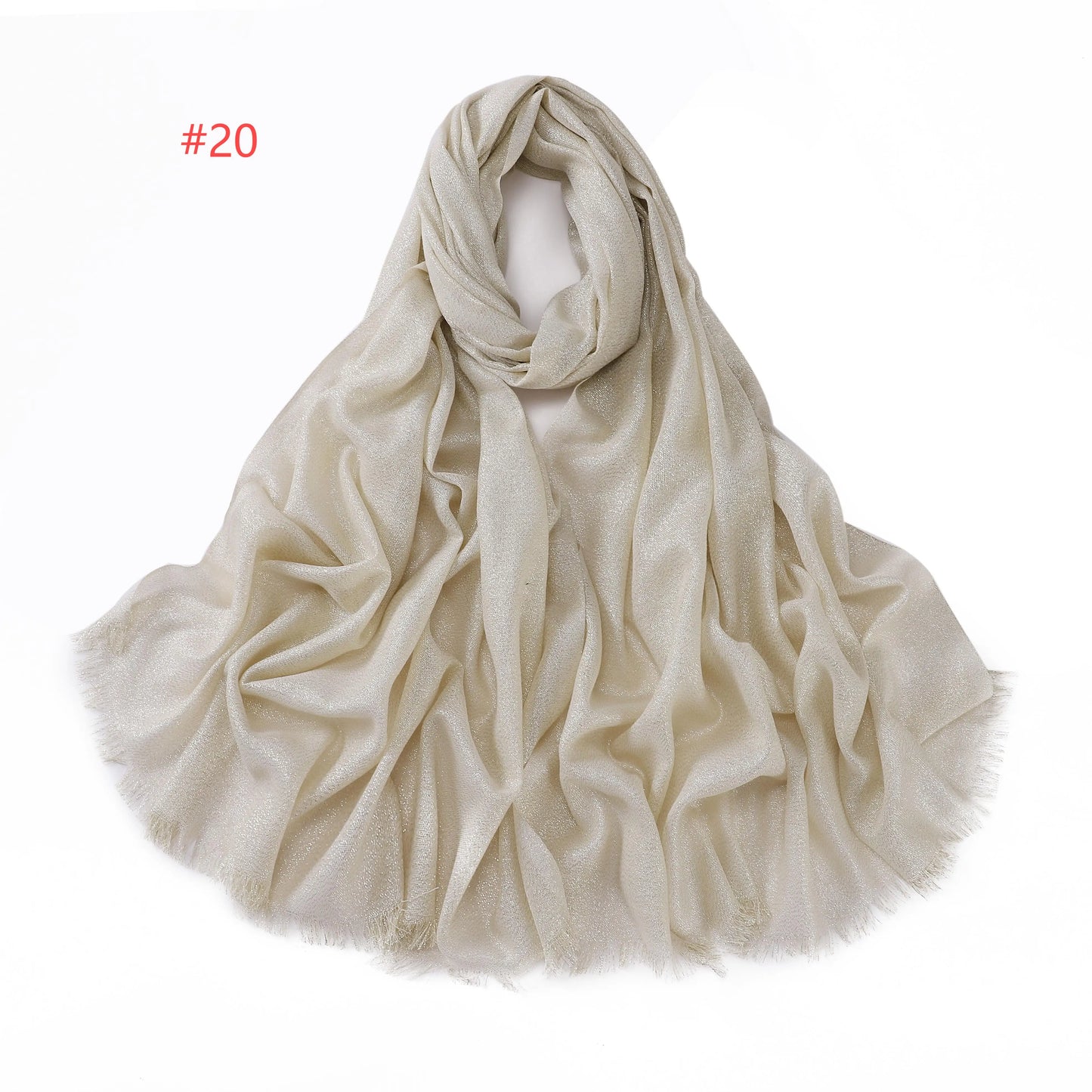 Shimmery Silk Hijab
