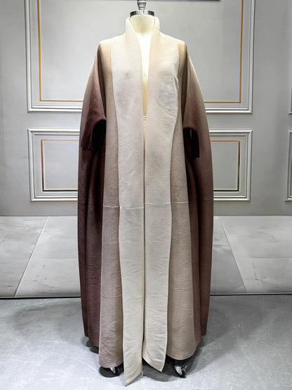 Dubai Style Luxury Open Abaya