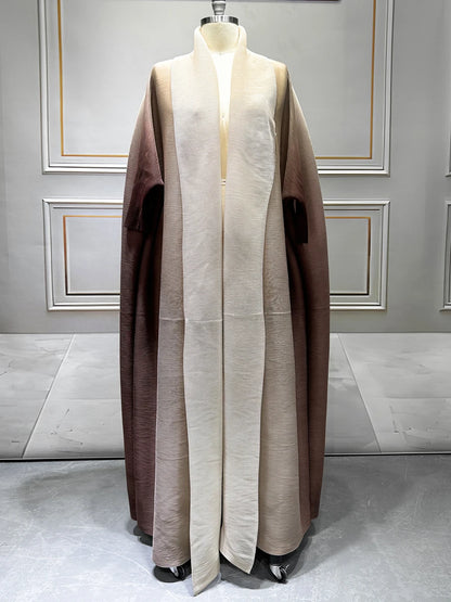 Dubai Style Luxury Open Abaya