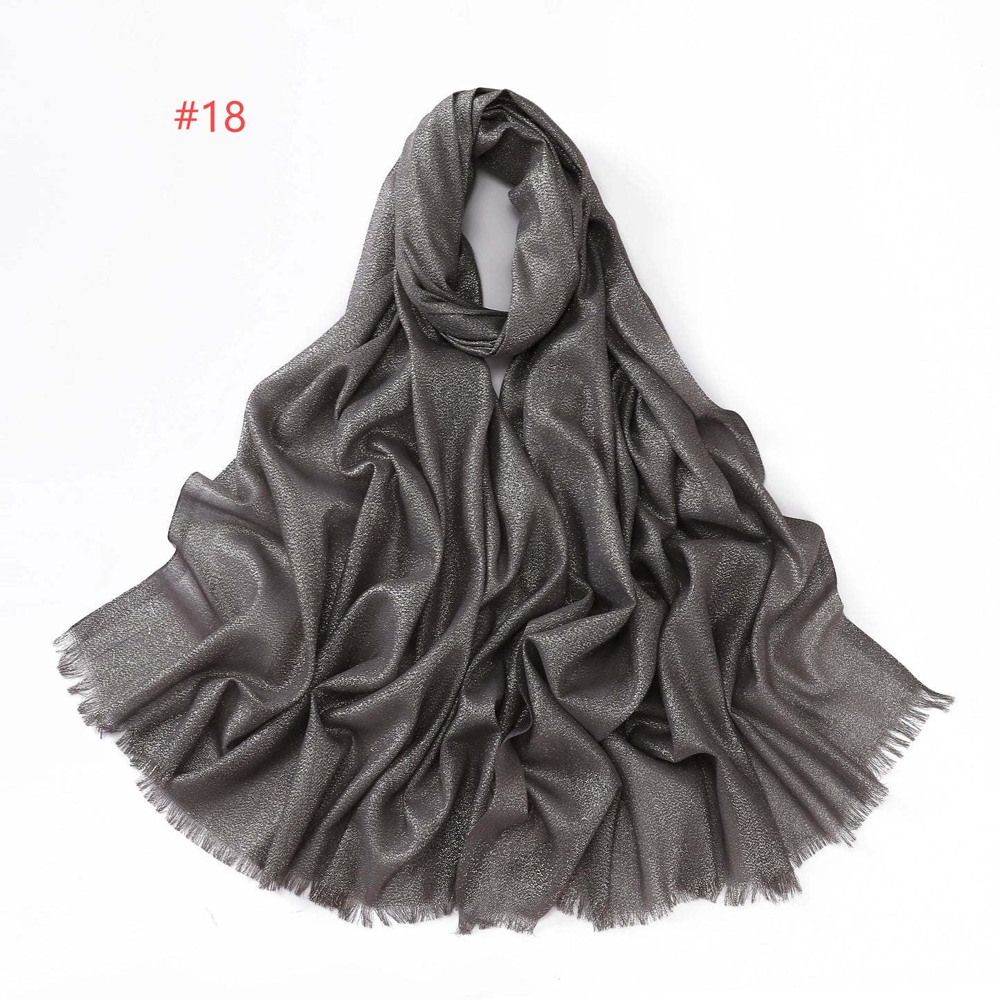 Shimmery Silk Hijab